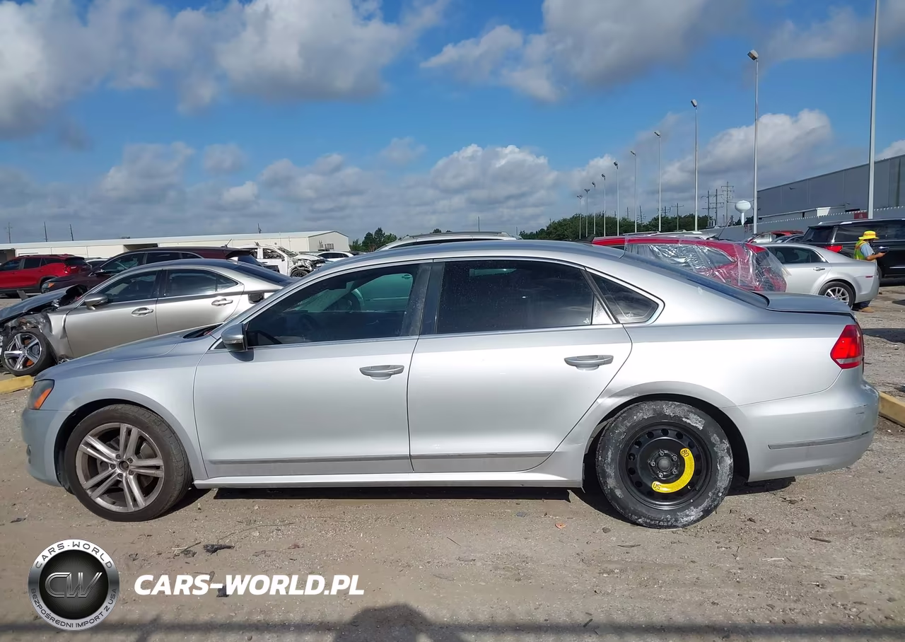 2012 Volkswagen Passat 2.0L Tdi Sel Premium VIN:1VWCN7A37CC082955 - 15