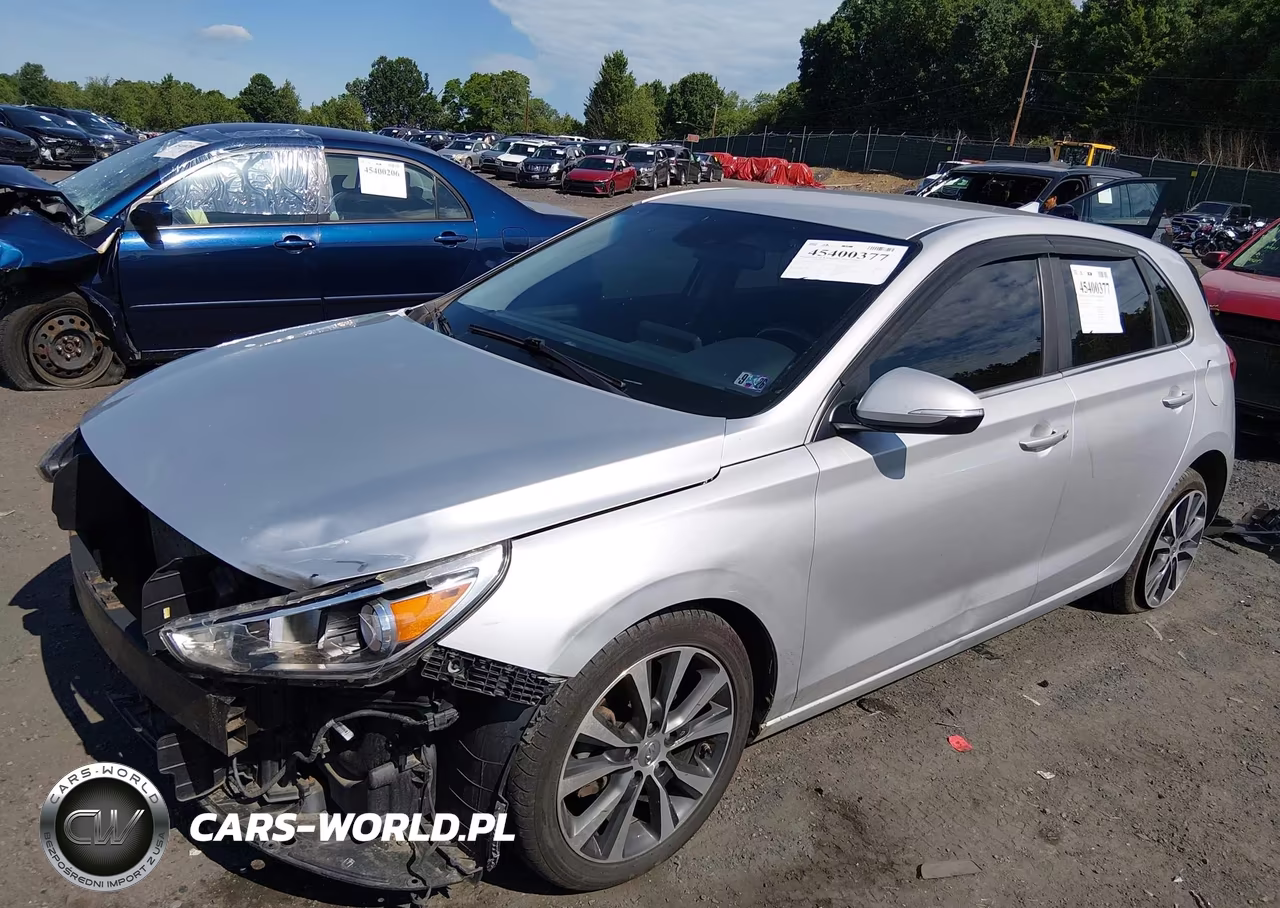 2018 Hyundai Elantra Gt VIN:KMHH35LE3JU033403 - 2