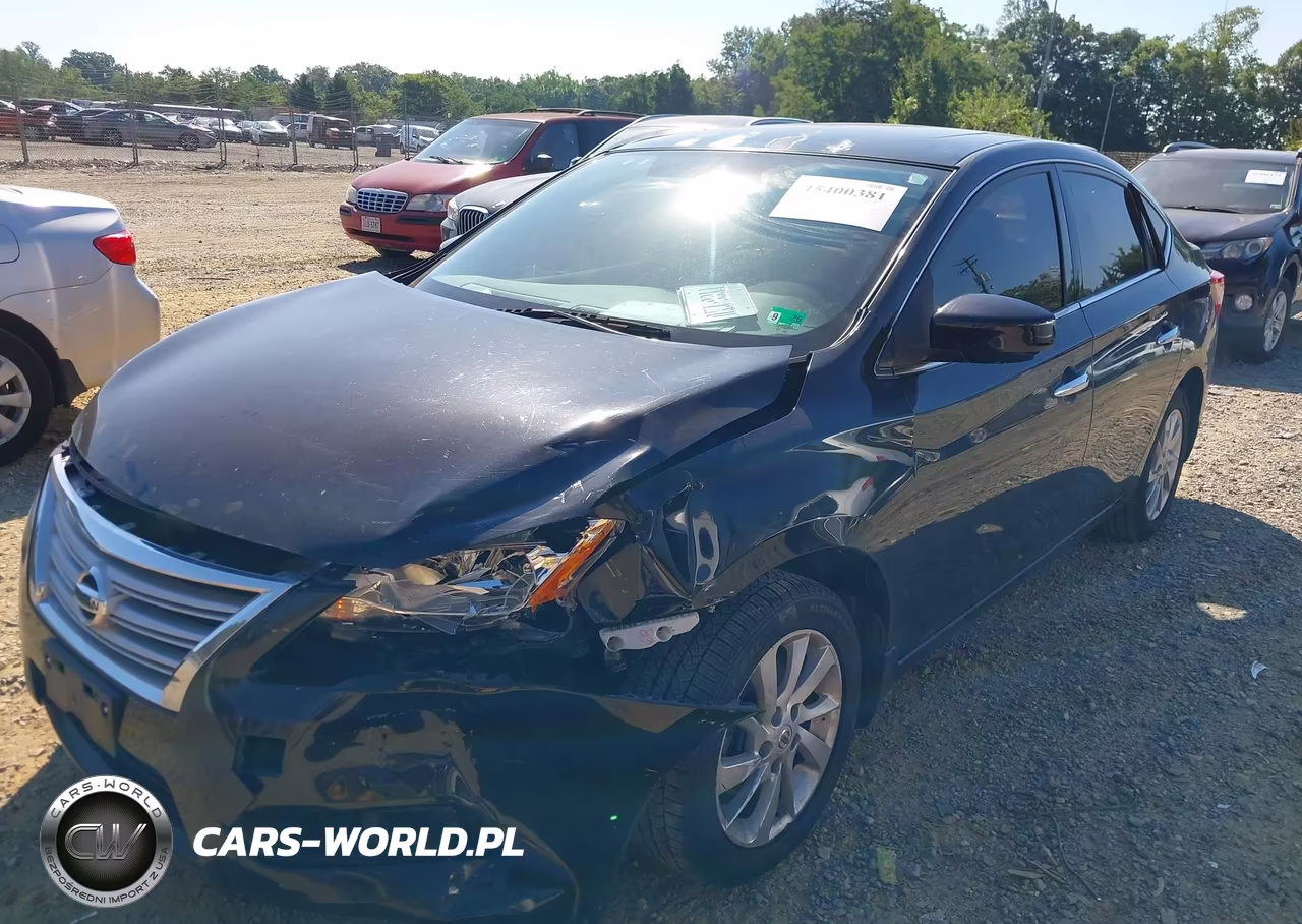 2015 Nissan Sentra Sv VIN:3N1AB7AP1FY333991 - 2