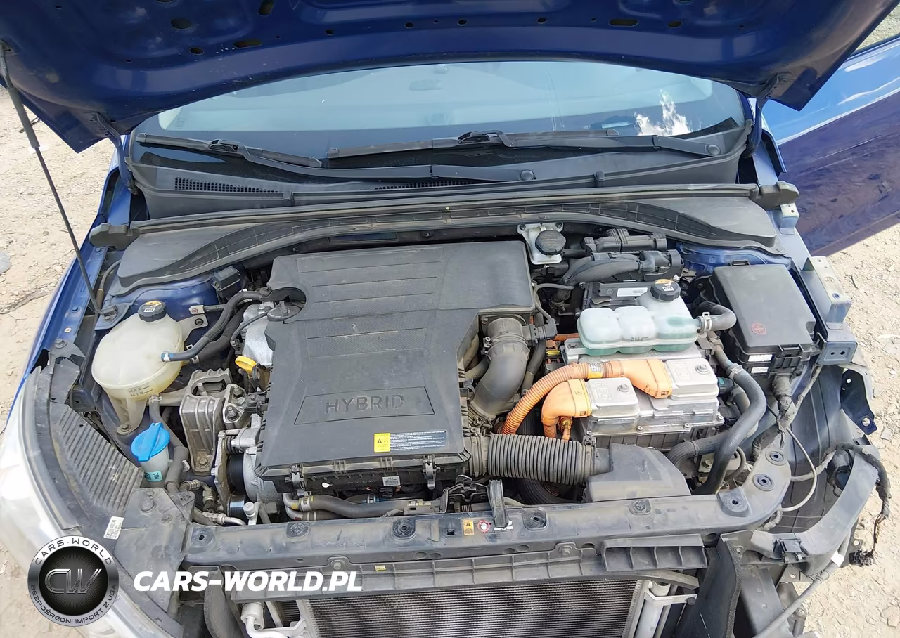 2019 Hyundai Ioniq Hybrid Blue VIN:KMHC65LC7KU179742 - 10
