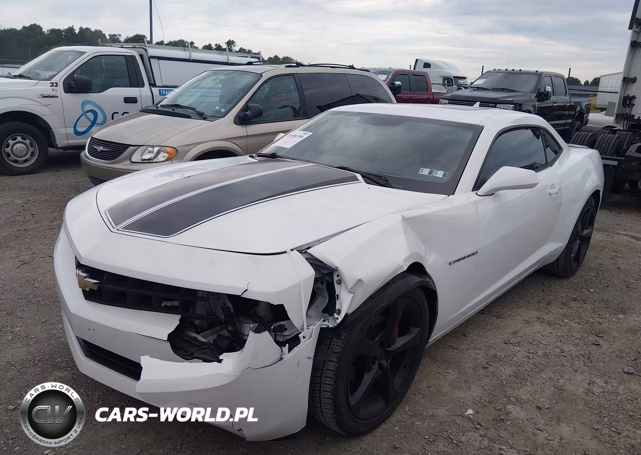 2013 Chevrolet Camaro 2Lt VIN:2G1FC1E37D9243318 - 2