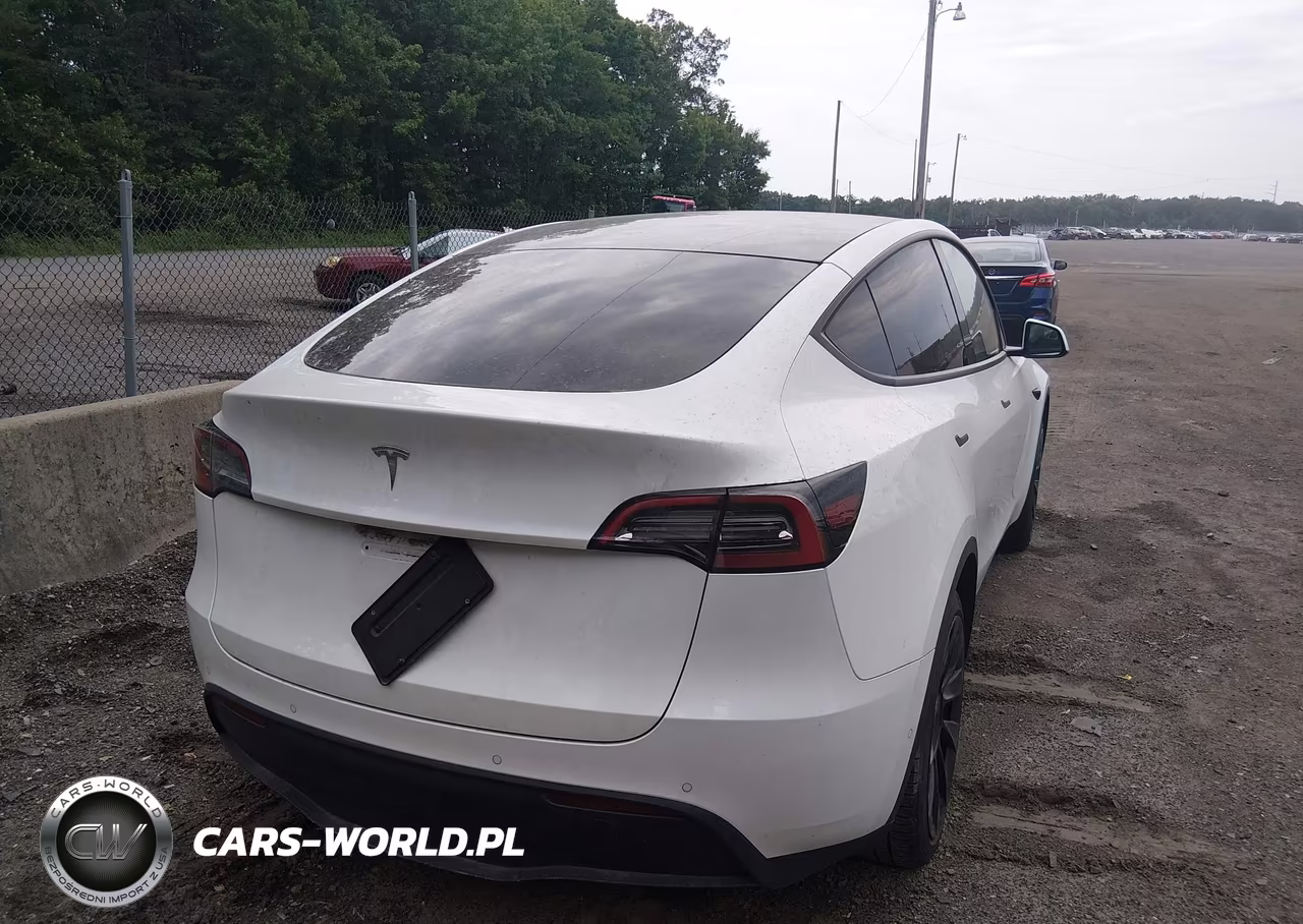 2021 Tesla Model Y Standard Range Rear-Wheel Drive VIN:5YJYGDED9MF192785 - 4