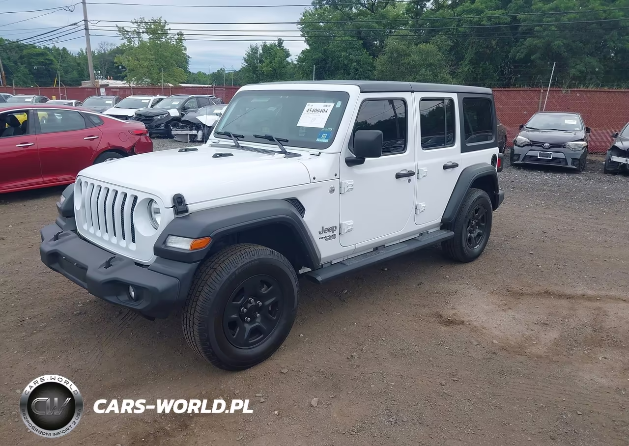 2021 Jeep Wrangler Unlimited Sport 4X4 VIN:1C4HJXDN8MW526393 - 2
