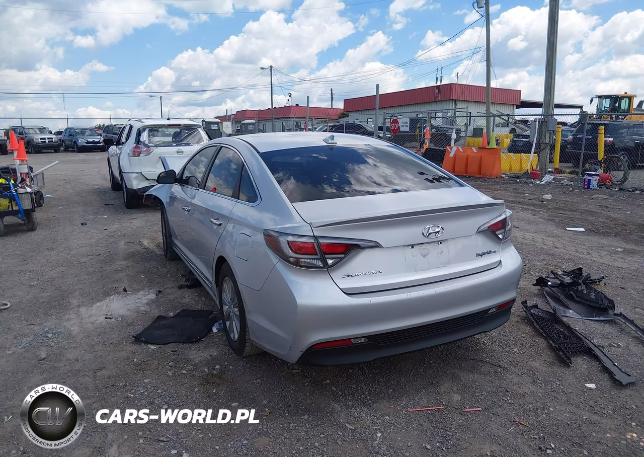 2016 Hyundai Sonata Hybrid Se VIN:KMHE24L15GA039159 - 3