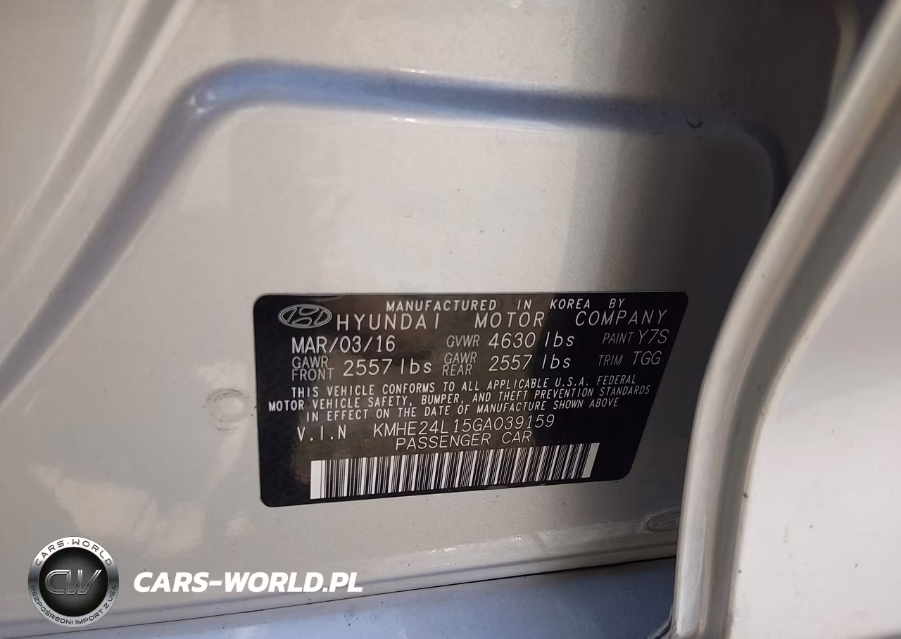 2016 Hyundai Sonata Hybrid Se VIN:KMHE24L15GA039159 - 9