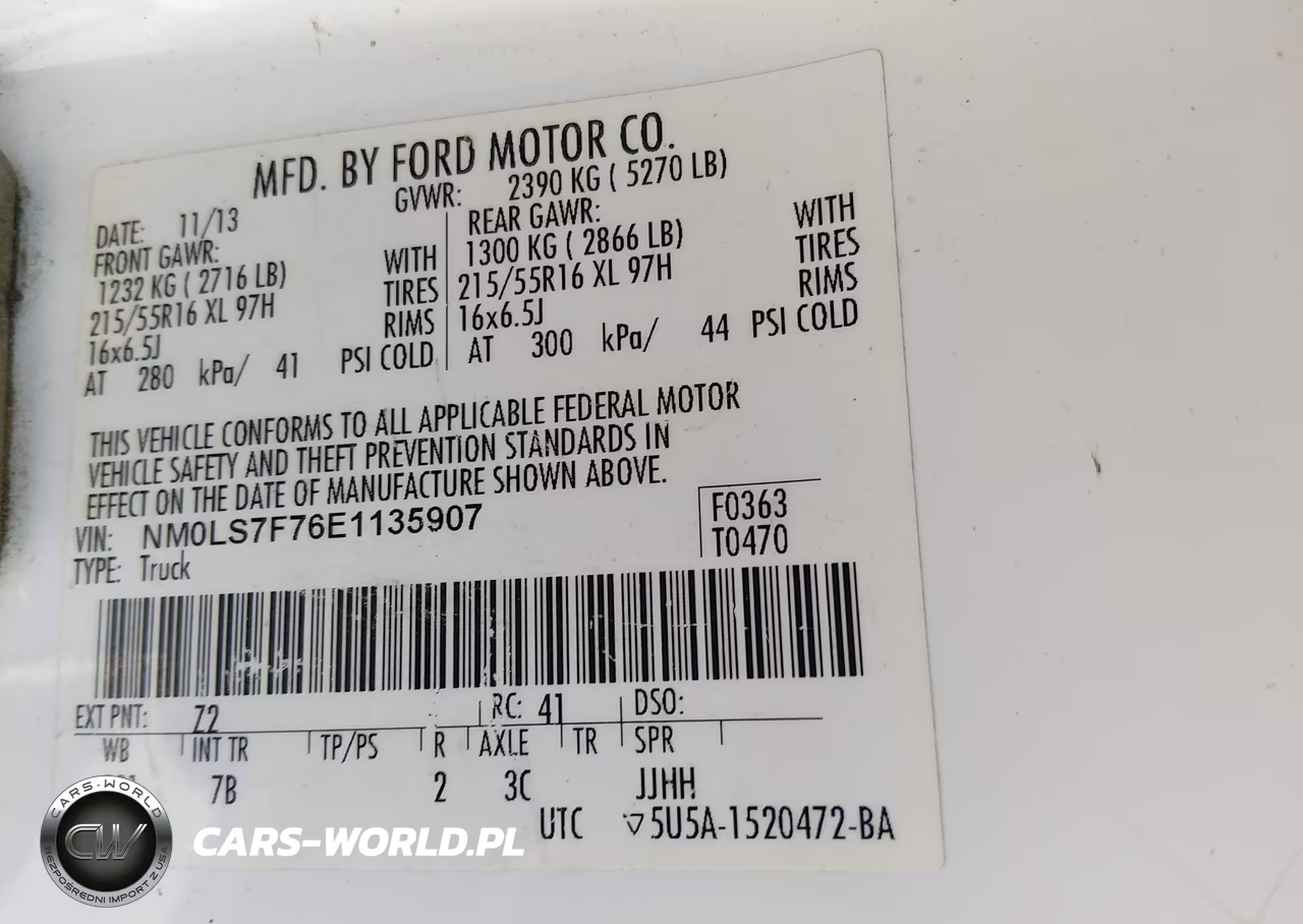 2014 Ford Transit Connect Xlt VIN:NM0LS7F76E1135907 - 9