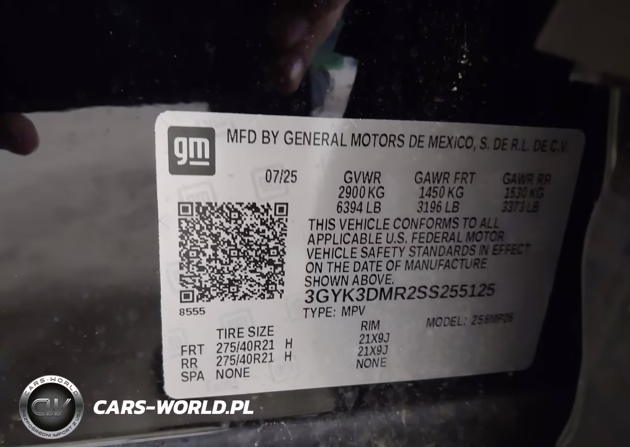 2025 Cadillac Optiq Luxury 2 Awd VIN:3GYK3DMR2SS255125 - 9