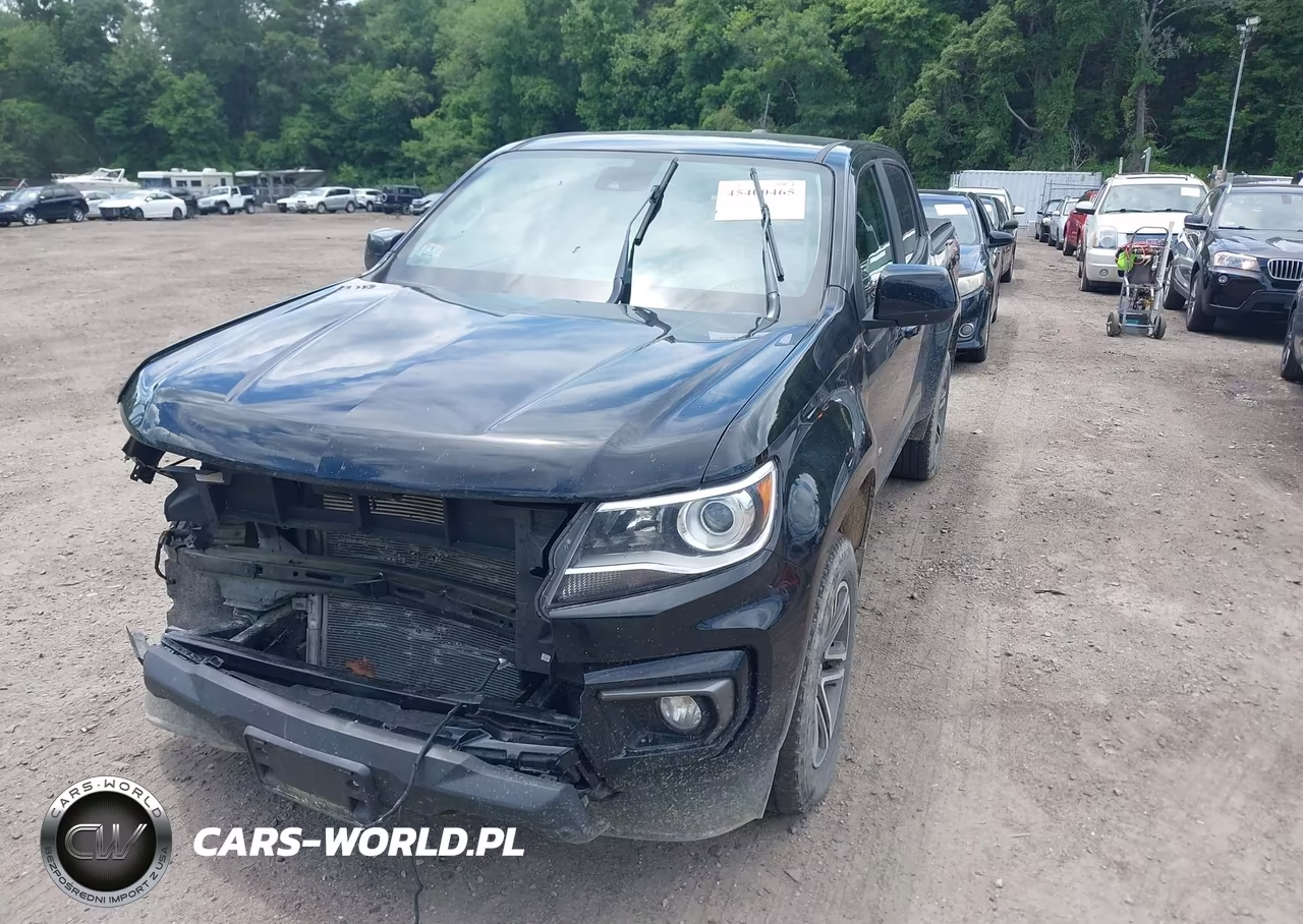 2021 Chevrolet Colorado 4Wd Short Box Lt VIN:1GCGTCEN6M1102396 - 2