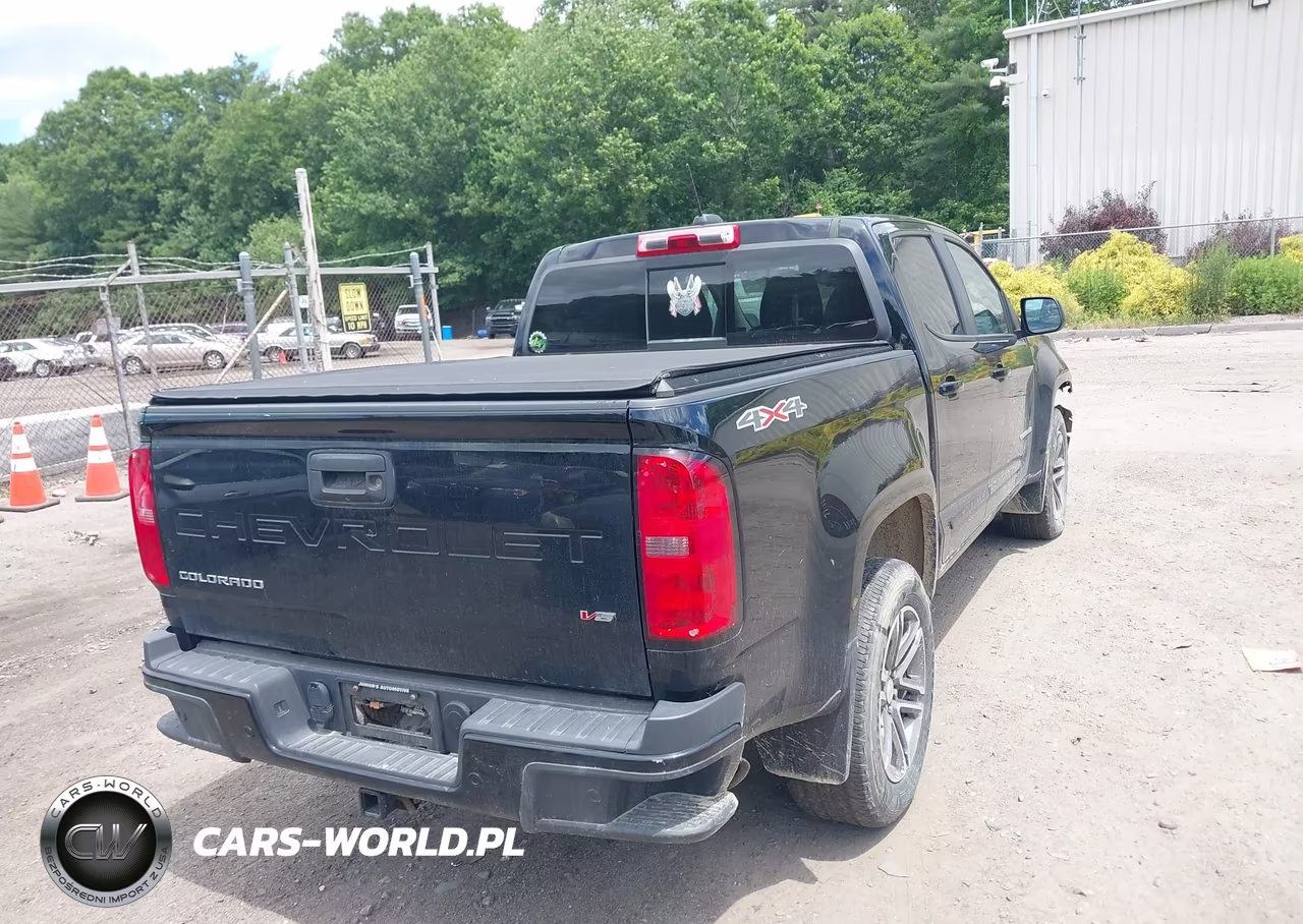 2021 Chevrolet Colorado 4Wd Short Box Lt VIN:1GCGTCEN6M1102396 - 4