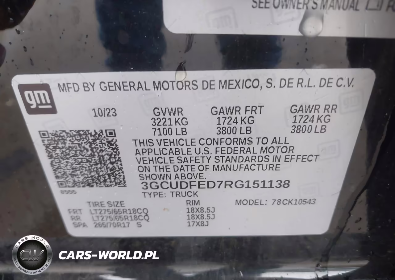 2024 Chevrolet Silverado 1500 4Wd Short Bed Lt Trail Boss VIN:3GCUDFED7RG151138 - 9