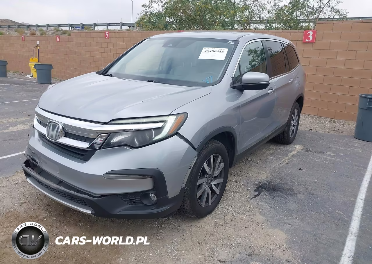 2021 Honda Pilot 2Wd Ex VIN:5FNYF5H3XMB022284 - 2