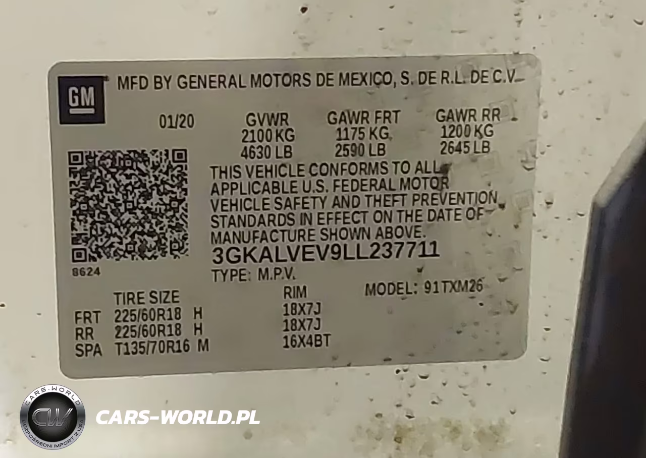 2020 GMC Terrain Awd Slt VIN:3GKALVEV9LL237711 - 9