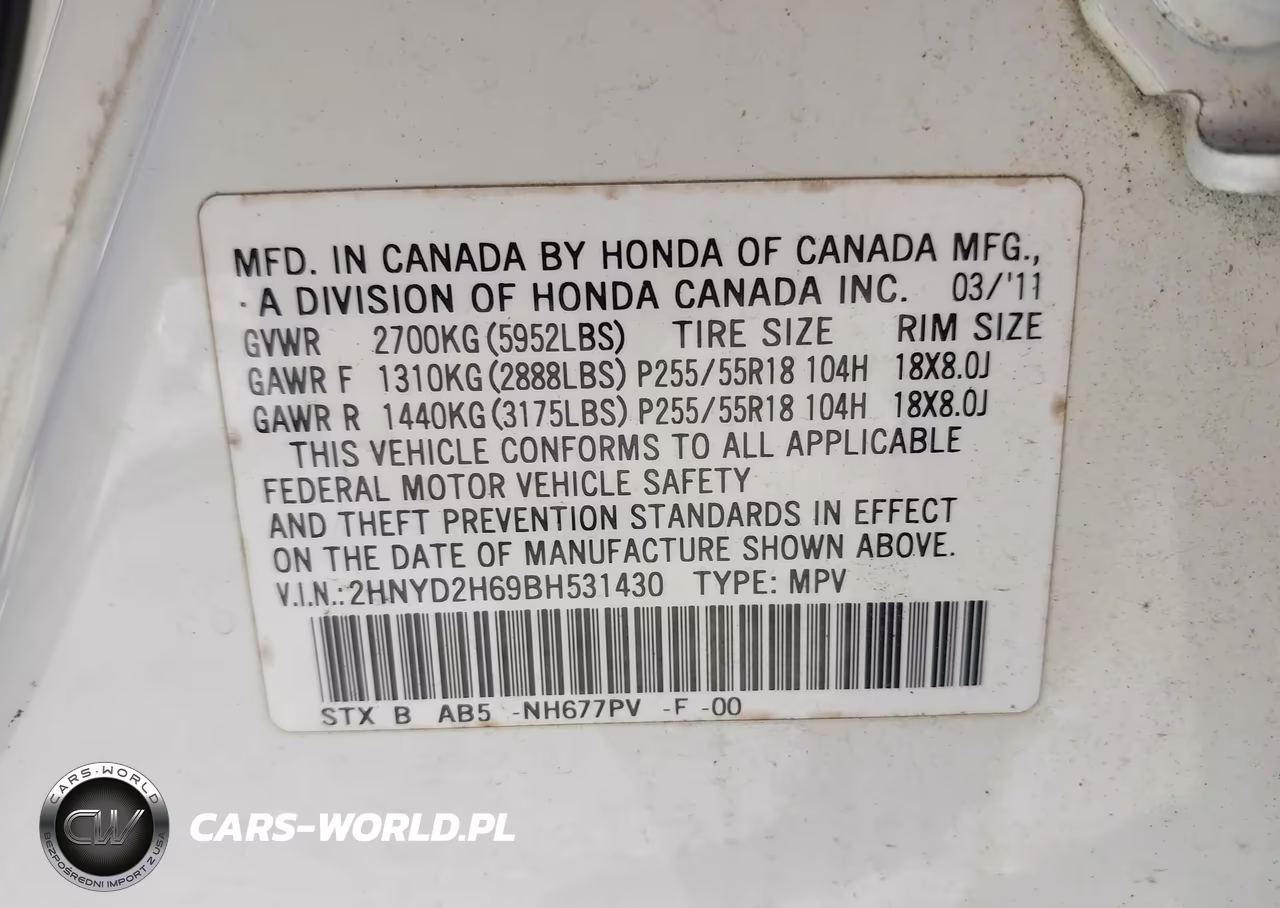 2011 Acura Mdx Technology Package VIN:2HNYD2H69BH531430 - 9
