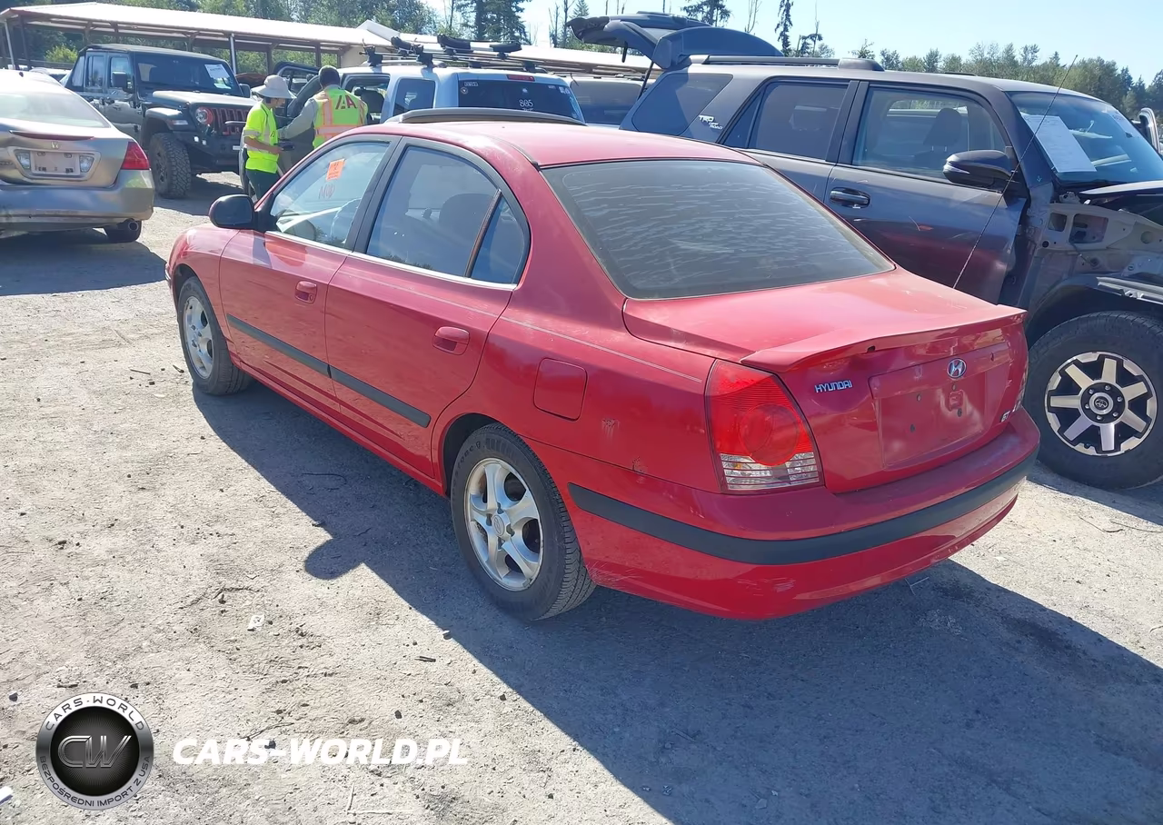 2005 Hyundai Elantra Gls-Gt VIN:KMHDN46D45U165095 - 3