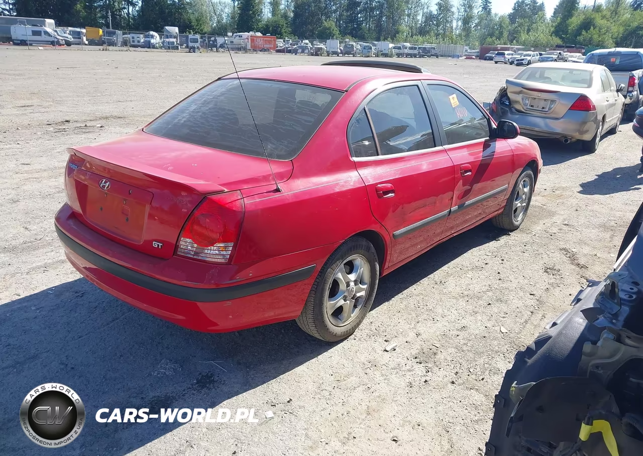 2005 Hyundai Elantra Gls-Gt VIN:KMHDN46D45U165095 - 4