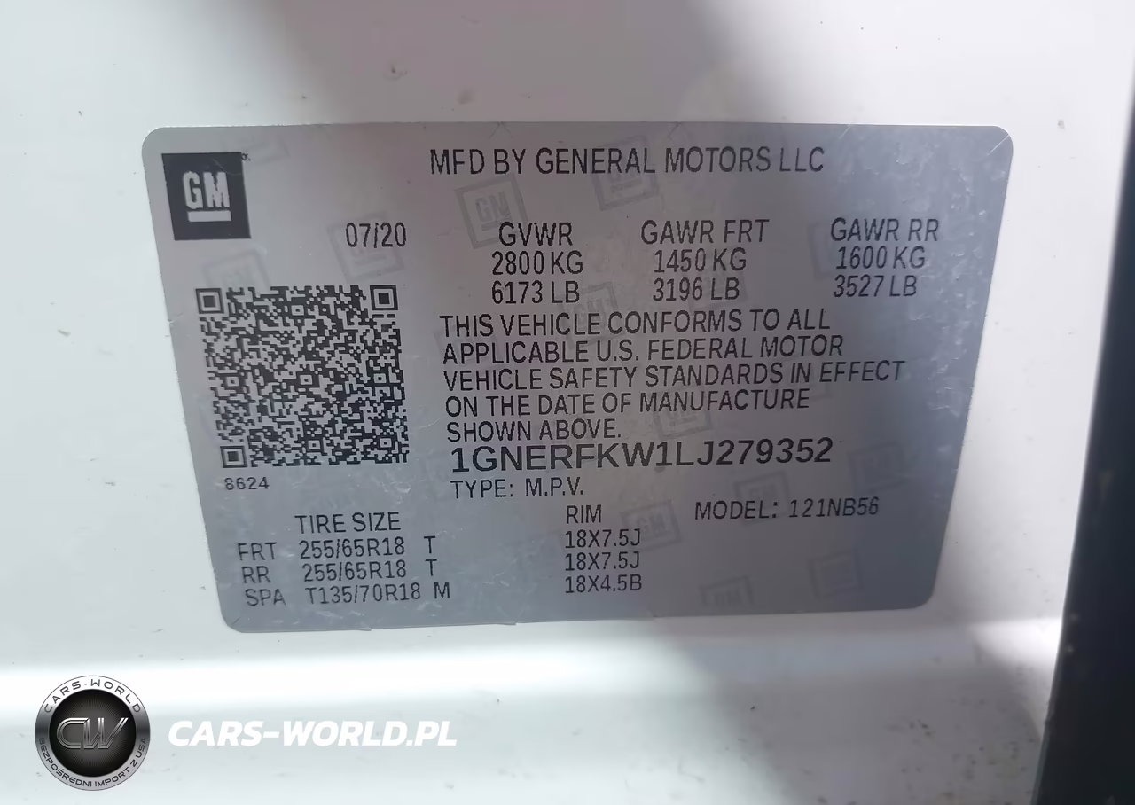 2020 Chevrolet Traverse Fwd Ls VIN:1GNERFKW1LJ279352 - 9