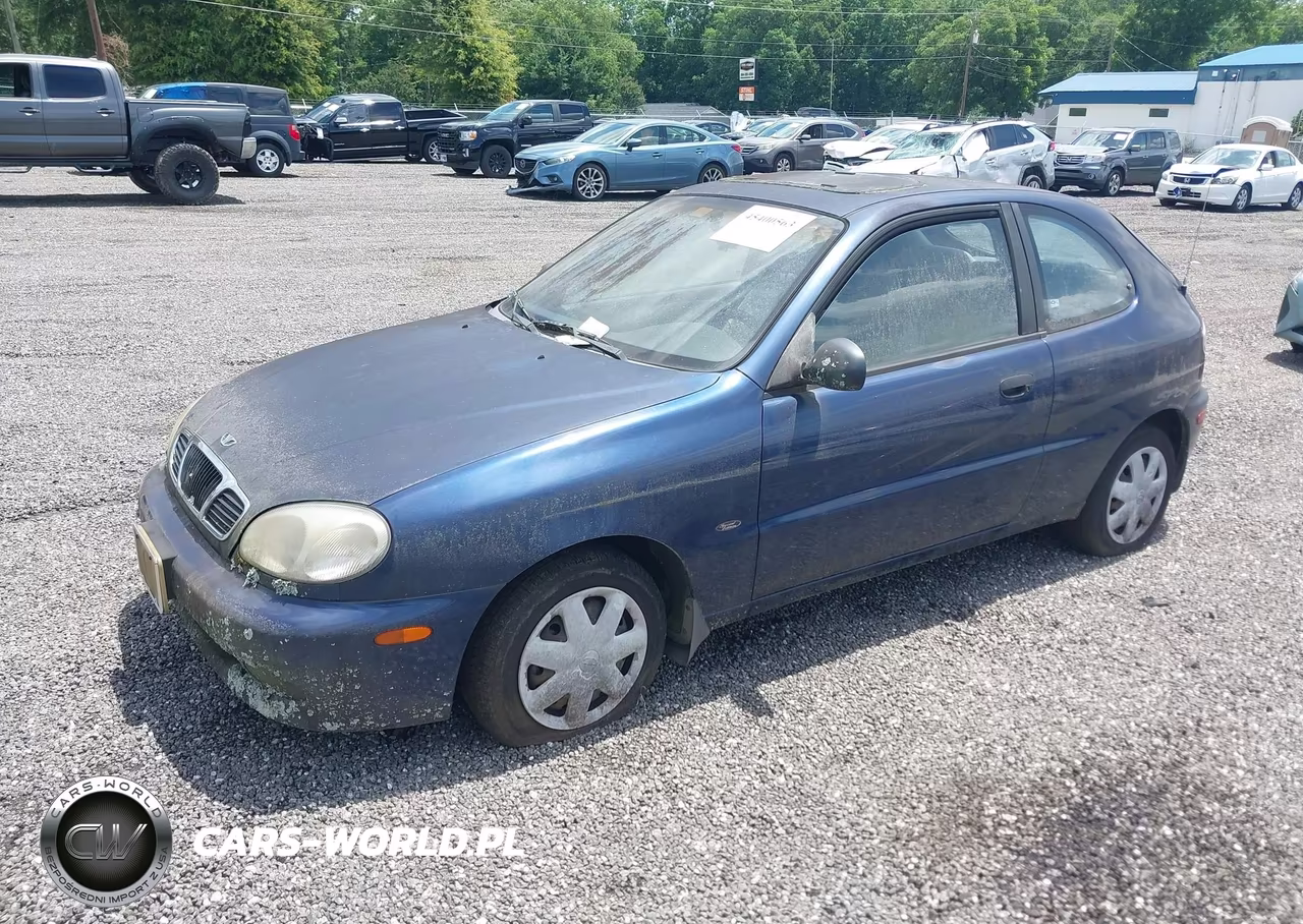 2001 Daewoo Lanos S VIN:KLATA22671B653638 - 2