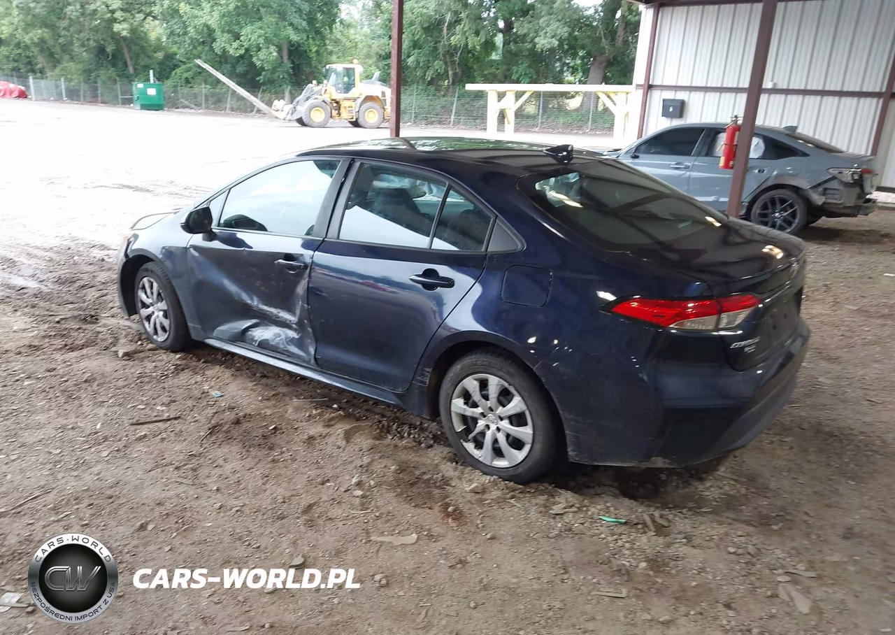 2022 Toyota Corolla Le VIN:5YFEPMAE8NP340495 - 3