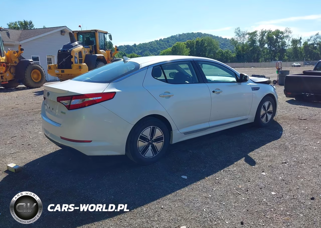 2012 Kia Optima Hybrid Ex VIN:KNAGM4AD1C5027997 - 4