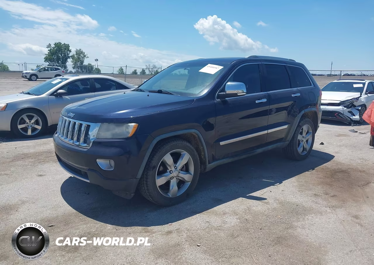 2011 Jeep Grand Cherokee Overland VIN:1J4RR6GT2BC606489 - 2