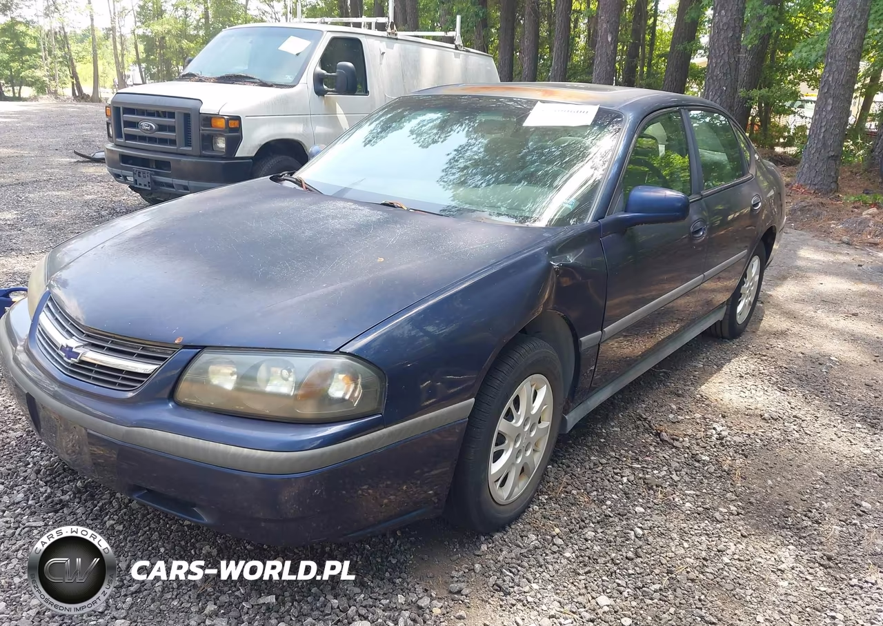 2002 Chevrolet Impala VIN:2G1WF52E029348848 - 2
