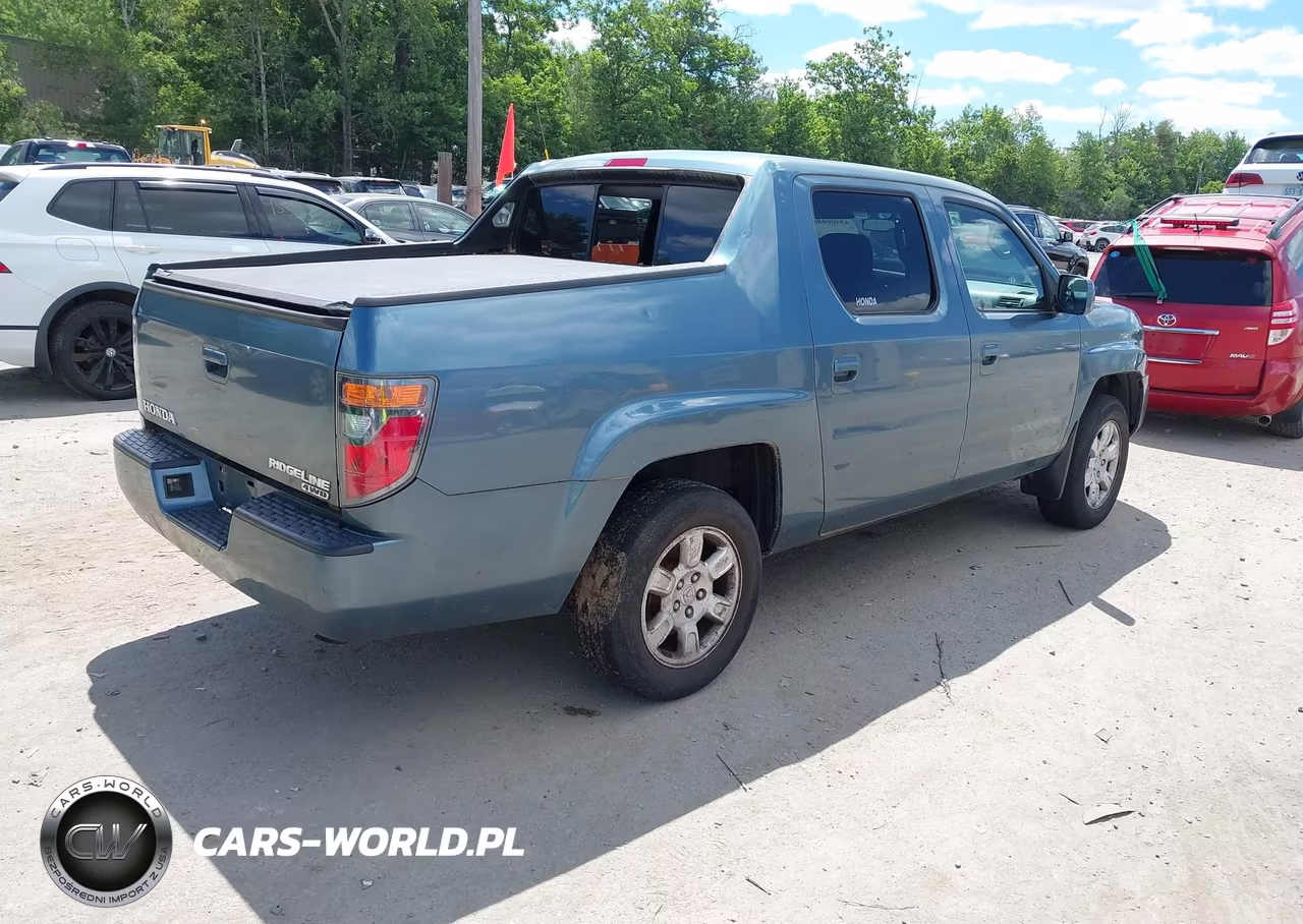 2006 Honda Ridgeline Rts VIN:2HJYK16426H543069 - 3