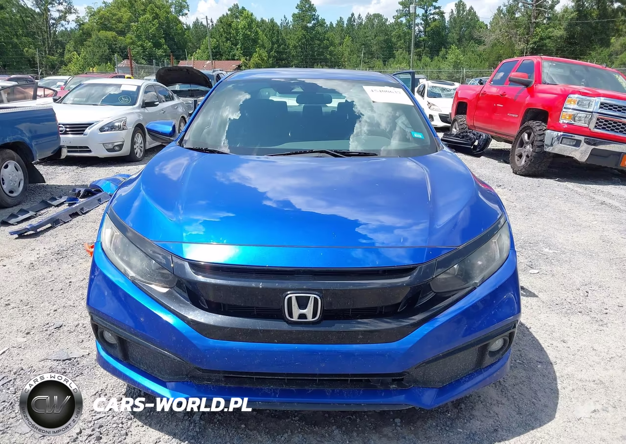 2020 Honda Civic Sport VIN:19XFC2F80LE010761 - 12