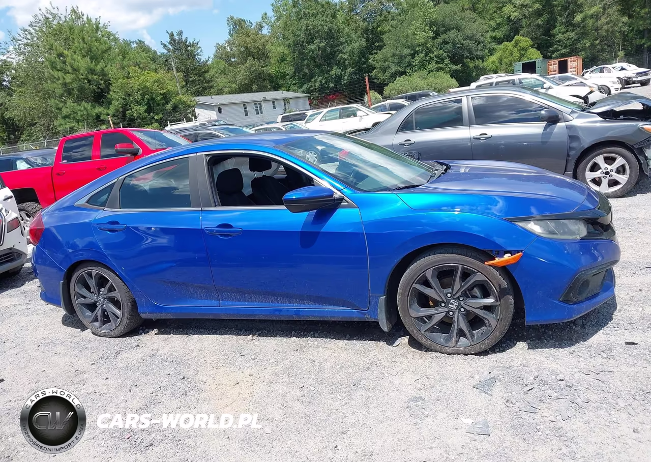 2020 Honda Civic Sport VIN:19XFC2F80LE010761 - 13