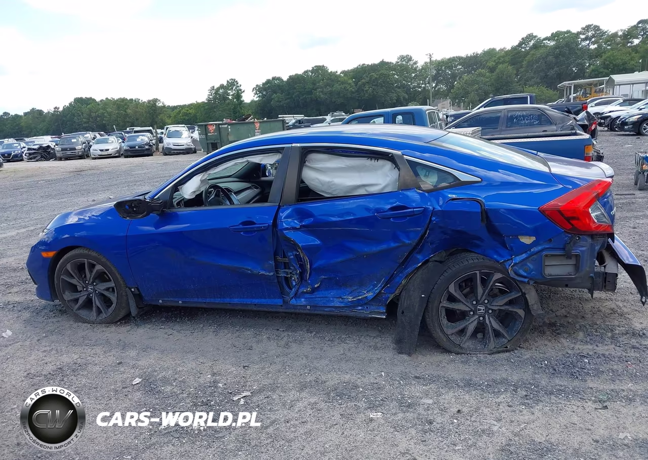 2020 Honda Civic Sport VIN:19XFC2F80LE010761 - 14