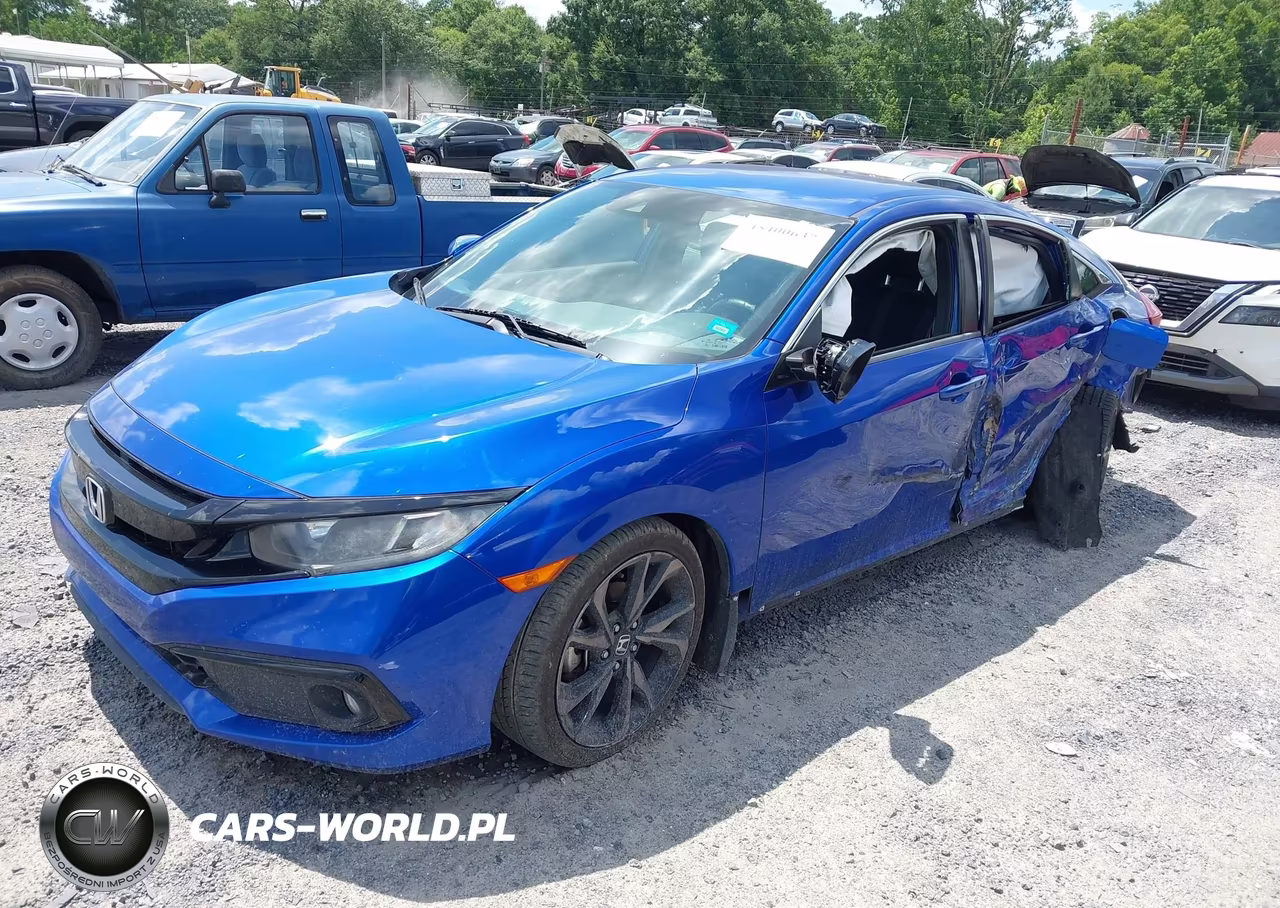 2020 Honda Civic Sport VIN:19XFC2F80LE010761 - 2