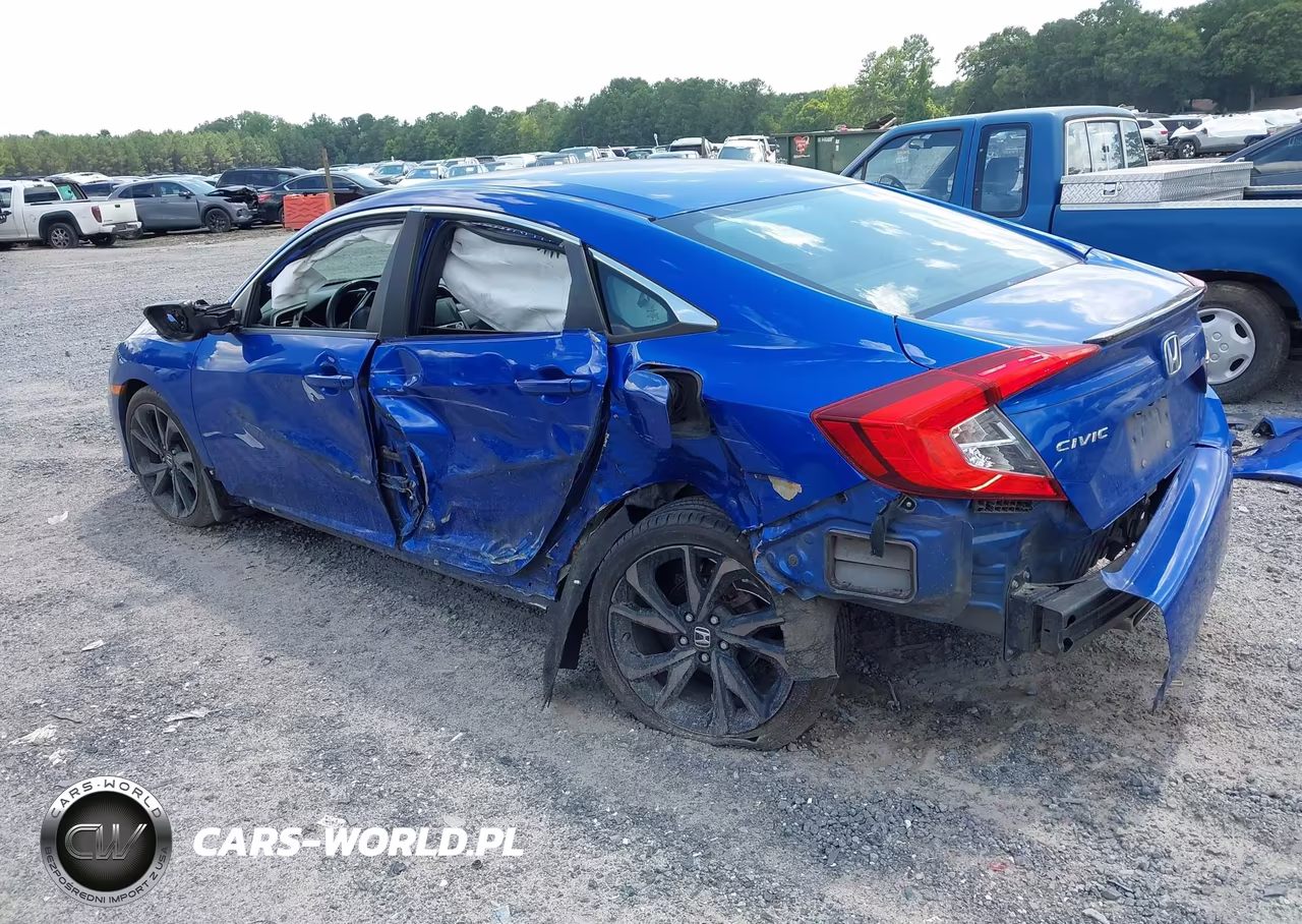 2020 Honda Civic Sport VIN:19XFC2F80LE010761 - 3
