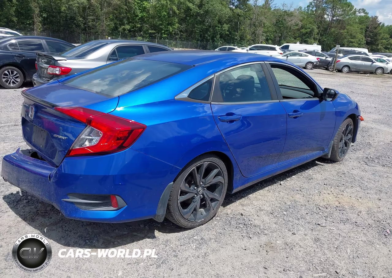 2020 Honda Civic Sport VIN:19XFC2F80LE010761 - 4