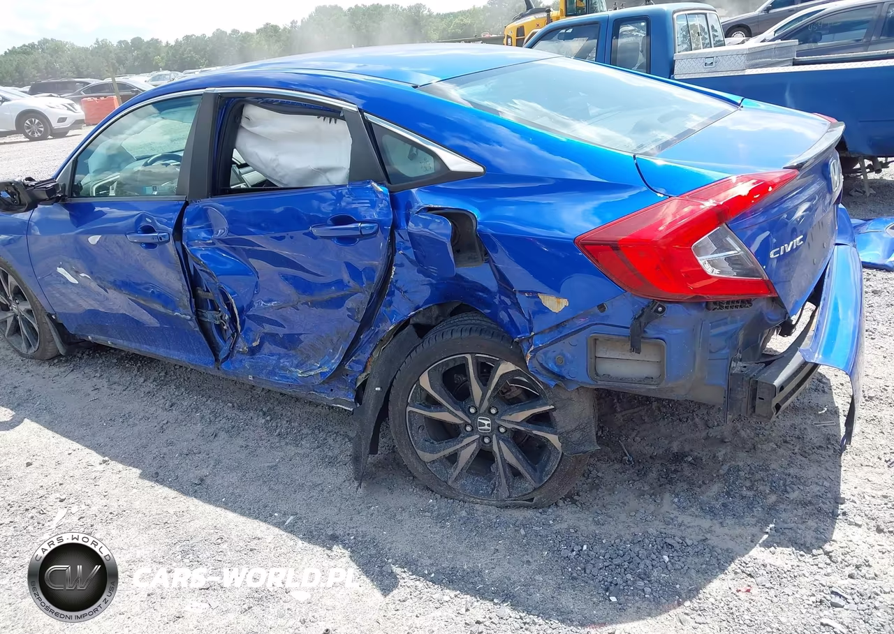 2020 Honda Civic Sport VIN:19XFC2F80LE010761 - 6