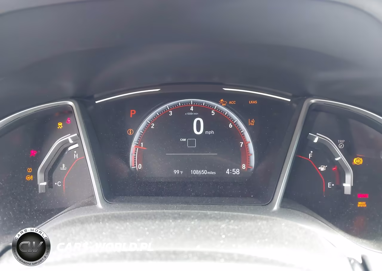 2020 Honda Civic Sport VIN:19XFC2F80LE010761 - 7