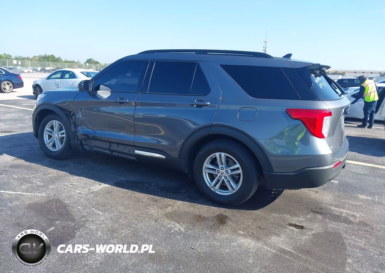 2021 Ford Explorer Xlt VIN:1FMSK7DH2MGB67884 - 3