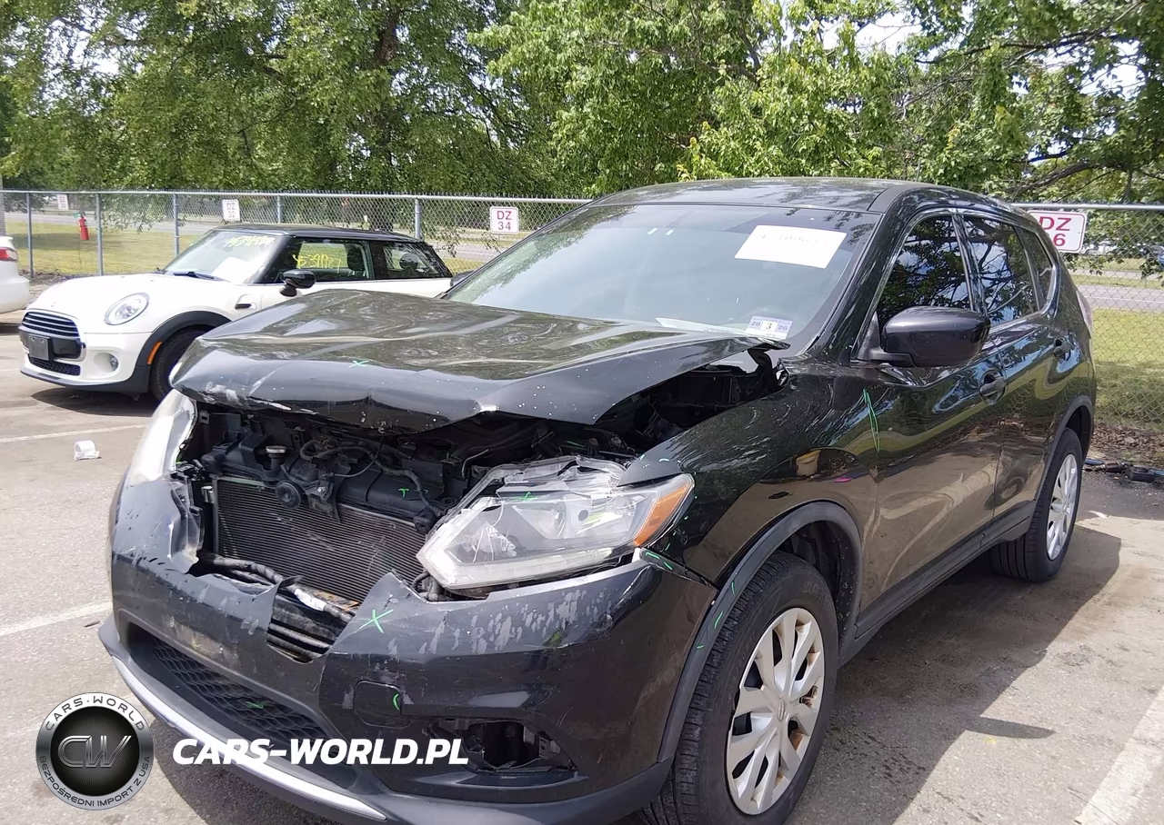 2016 Nissan Rogue S-Sl-Sv VIN:KNMAT2MVXGP696641 - 2
