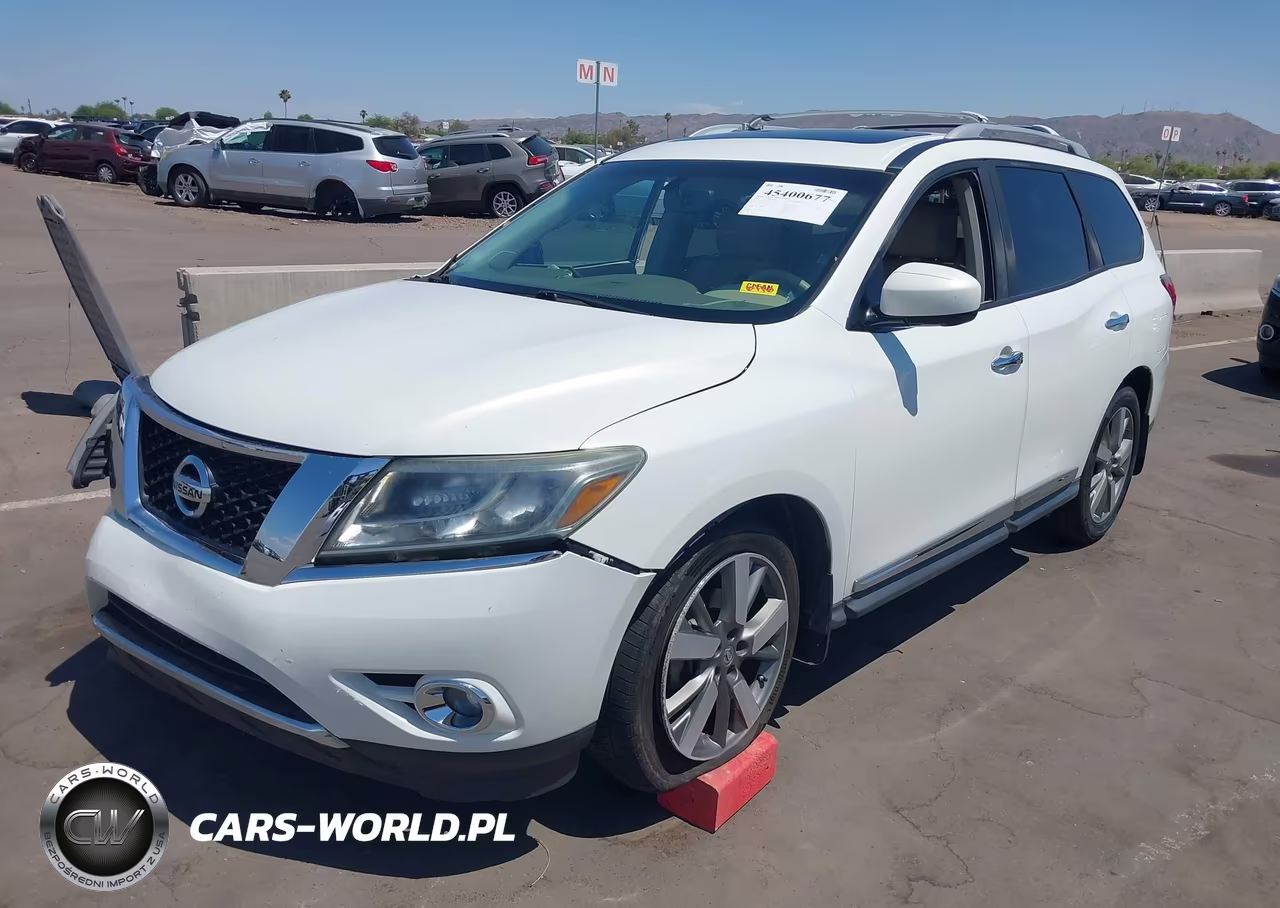 2014 Nissan Pathfinder Platinum VIN:5N1AR2MNXEC721374 - 2
