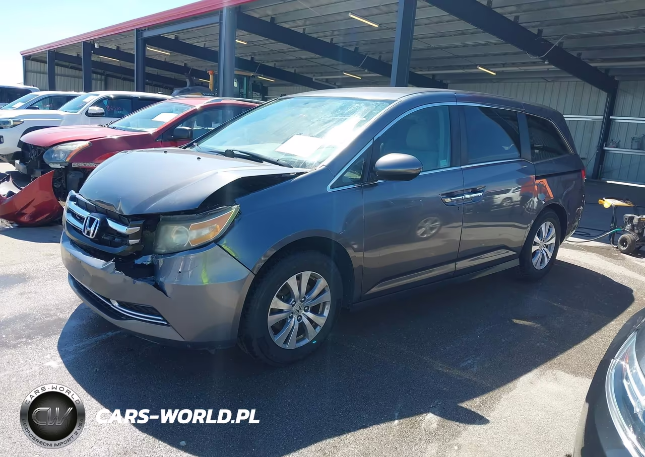 2016 Honda Odyssey Se VIN:5FNRL5H30GB016818 - 2