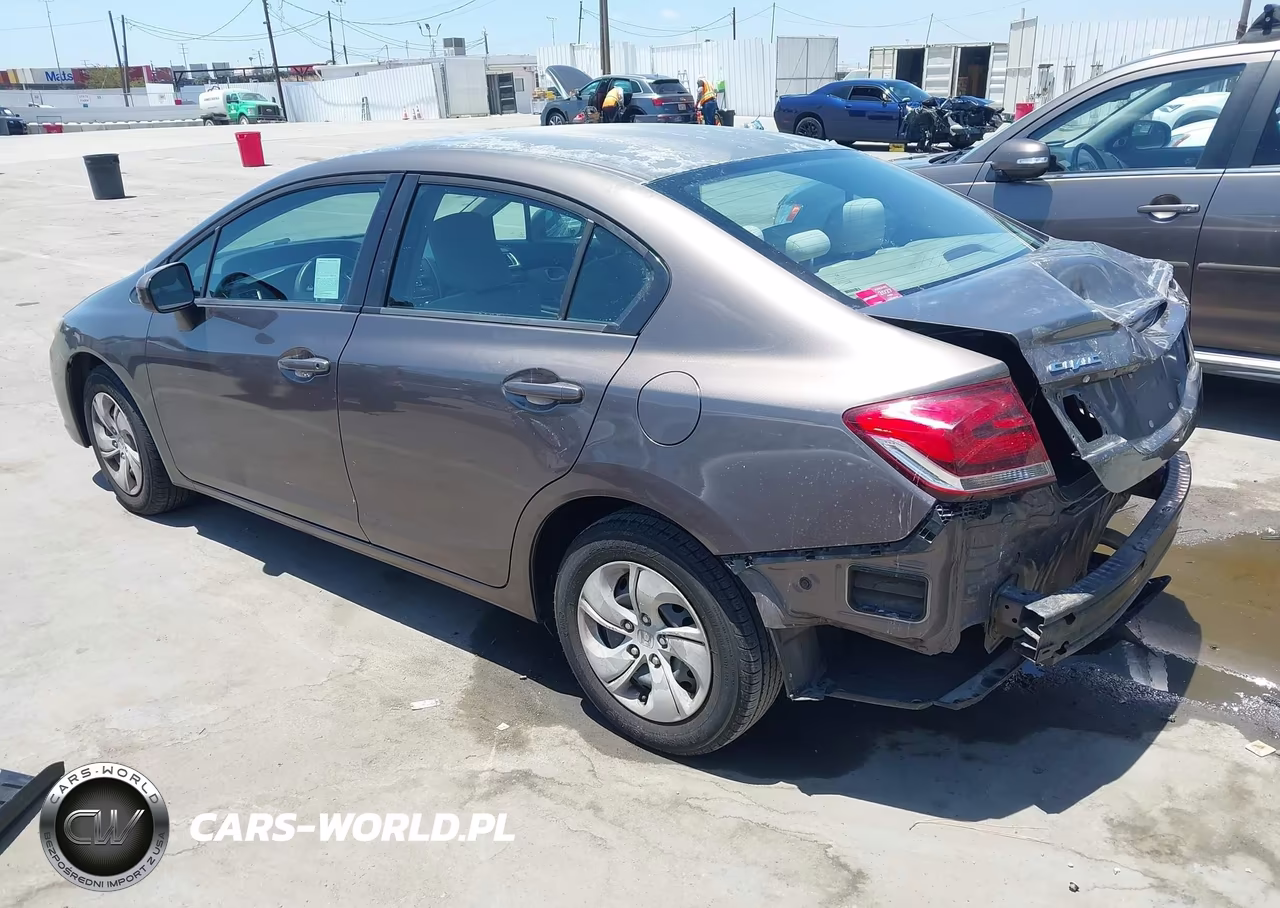 2015 Honda Civic Lx VIN:2HGFB2F5XFH533840 - 3