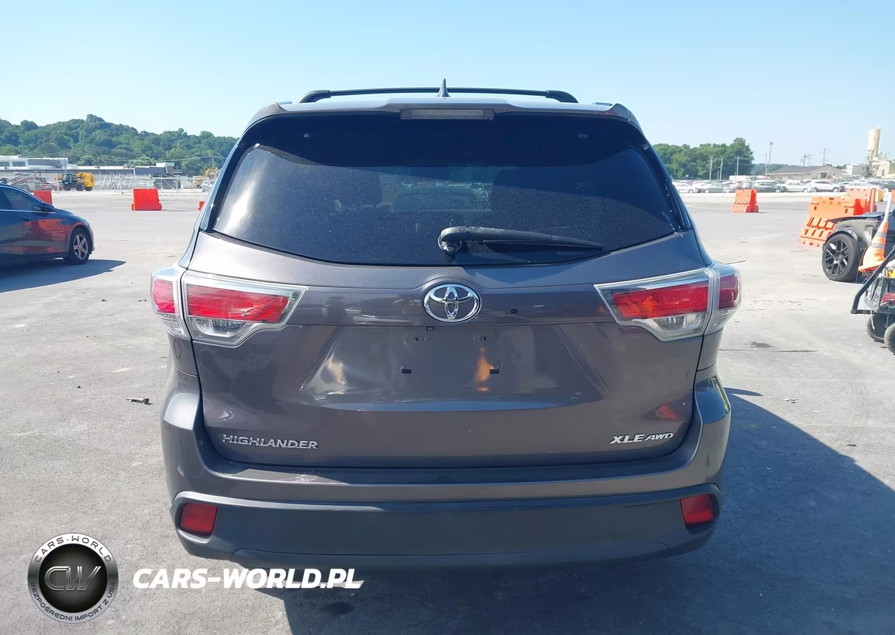 2014 Toyota Highlander Xle V6 VIN:5TDJKRFH3ES020327 - 17