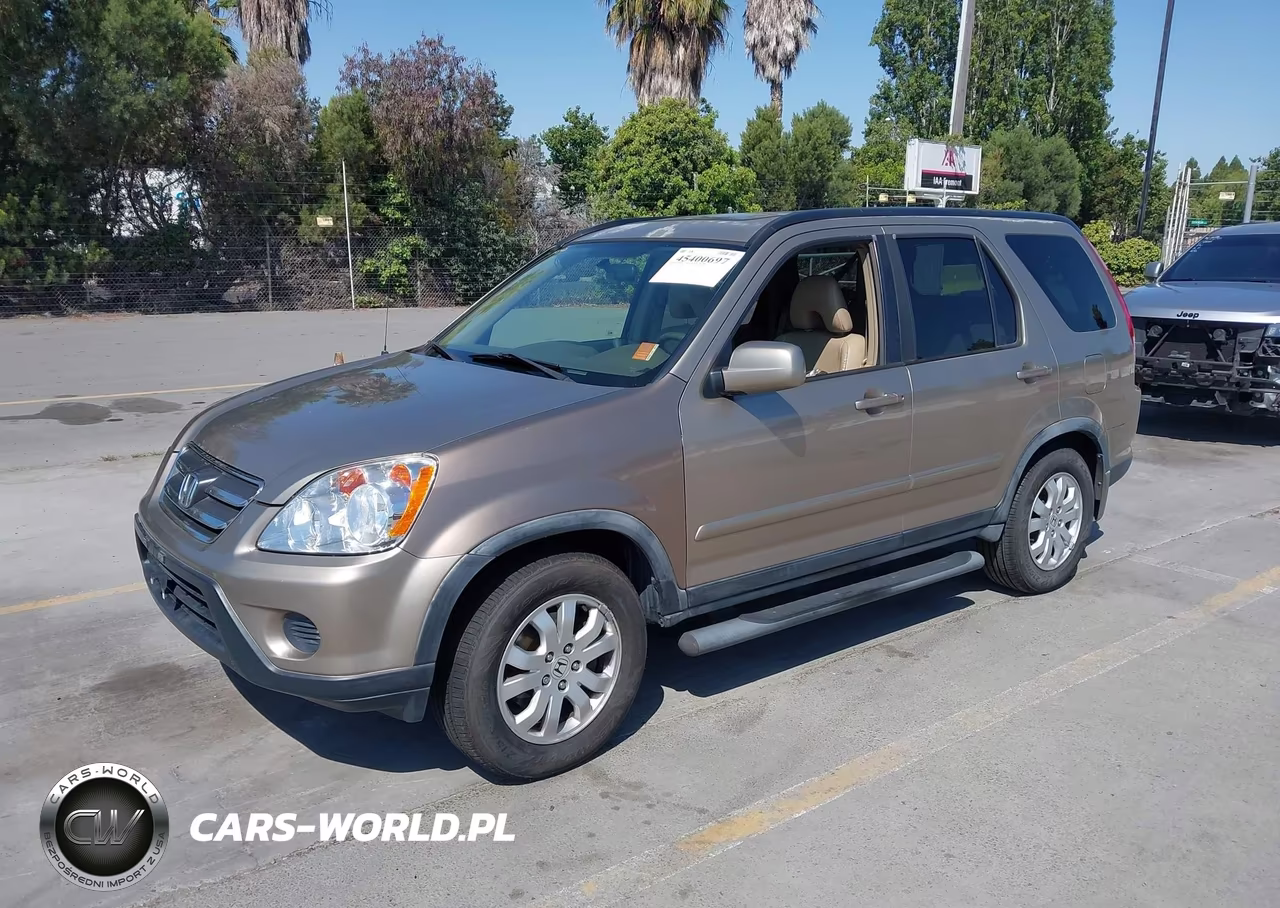 2005 Honda Cr-V Se VIN:JHLRD78945C013124 - 2