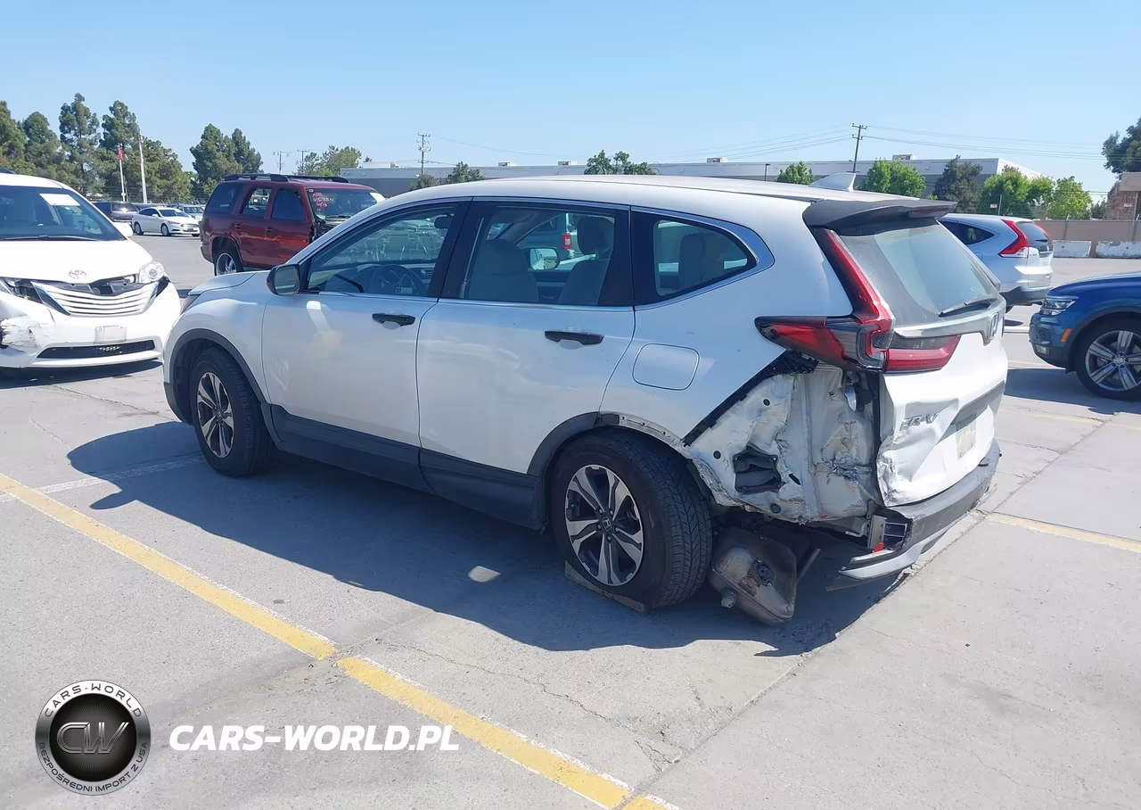 2020 Honda Cr-V Awd Lx VIN:5J6RW2H2XLA012205 - 3