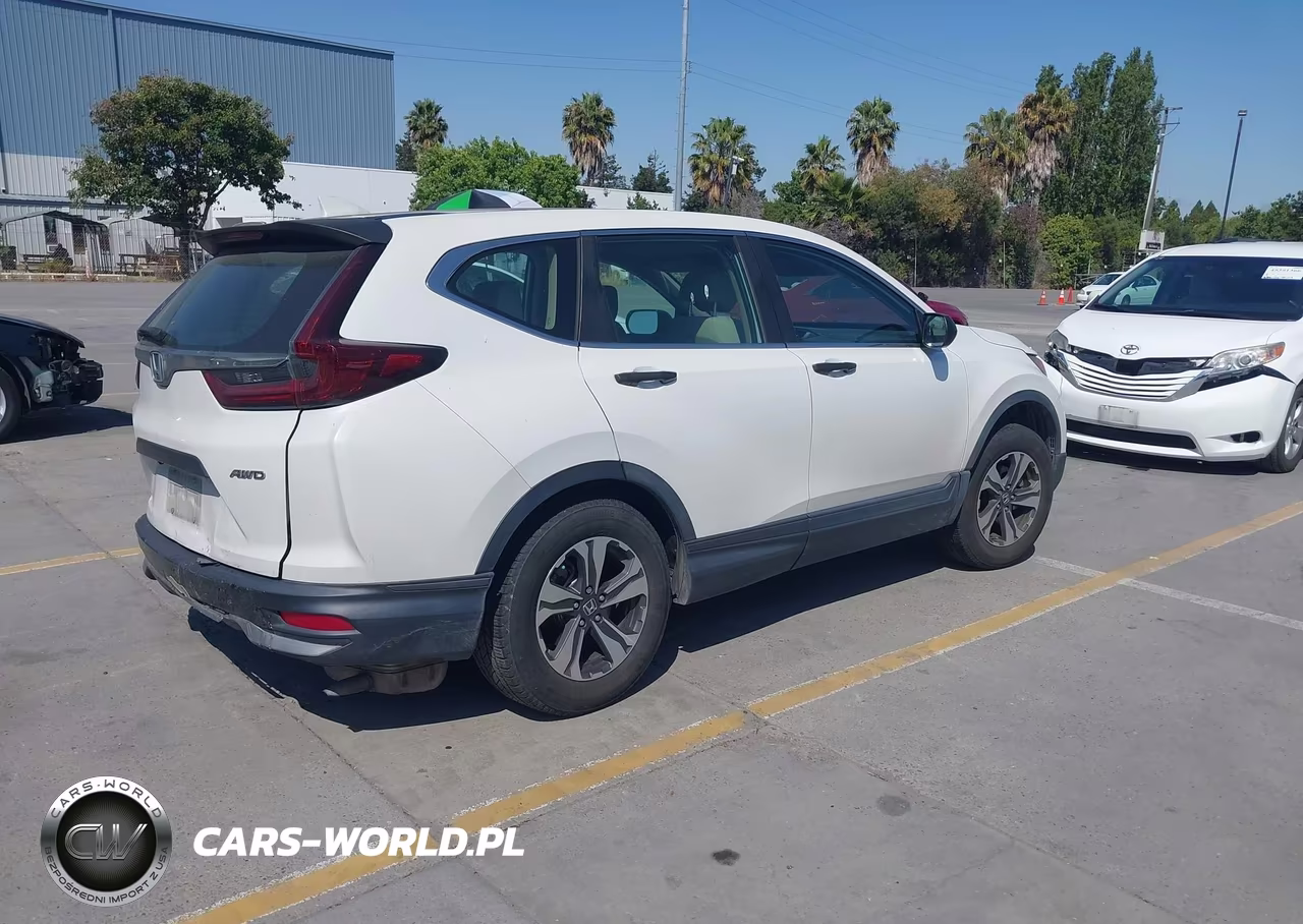 2020 Honda Cr-V Awd Lx VIN:5J6RW2H2XLA012205 - 4
