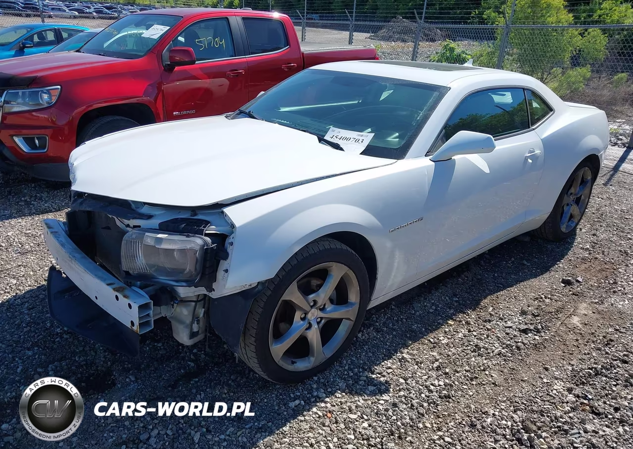 2013 Chevrolet Camaro 2Lt VIN:2G1FC1E38D9183453 - 2