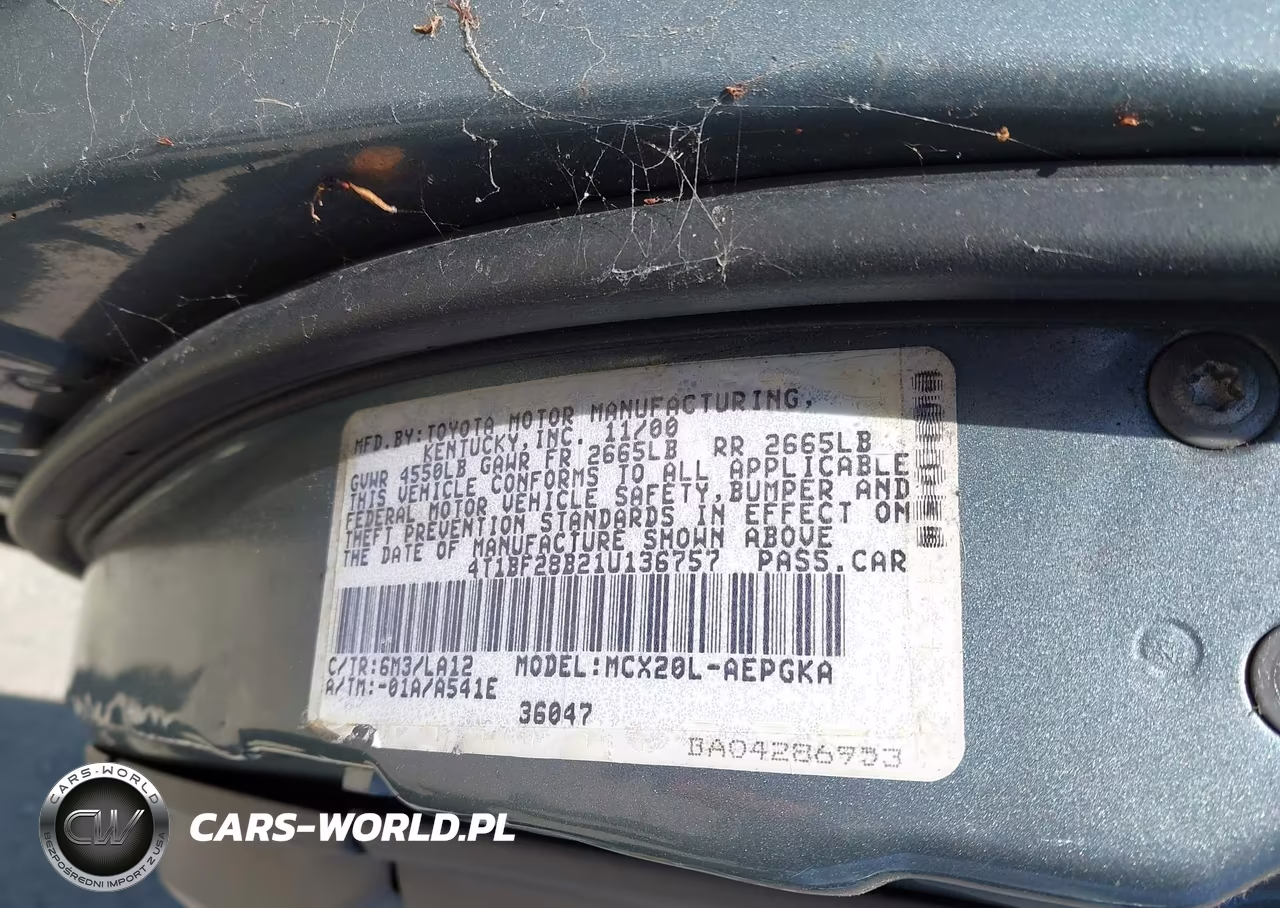 2001 Toyota Avalon Xls VIN:4T1BF28B21U136757 - 9