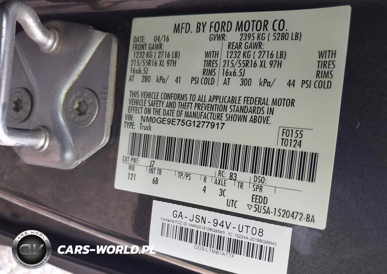 2016 Ford Transit Connect Xl VIN:NM0GE9E75G1277917 - 9