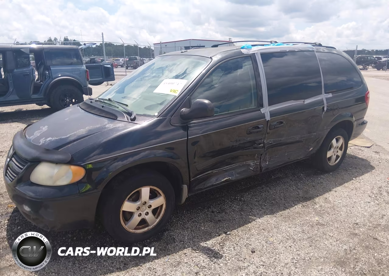 2007 Dodge Grand Caravan Sxt VIN:2D4GP44L47R262922 - 2