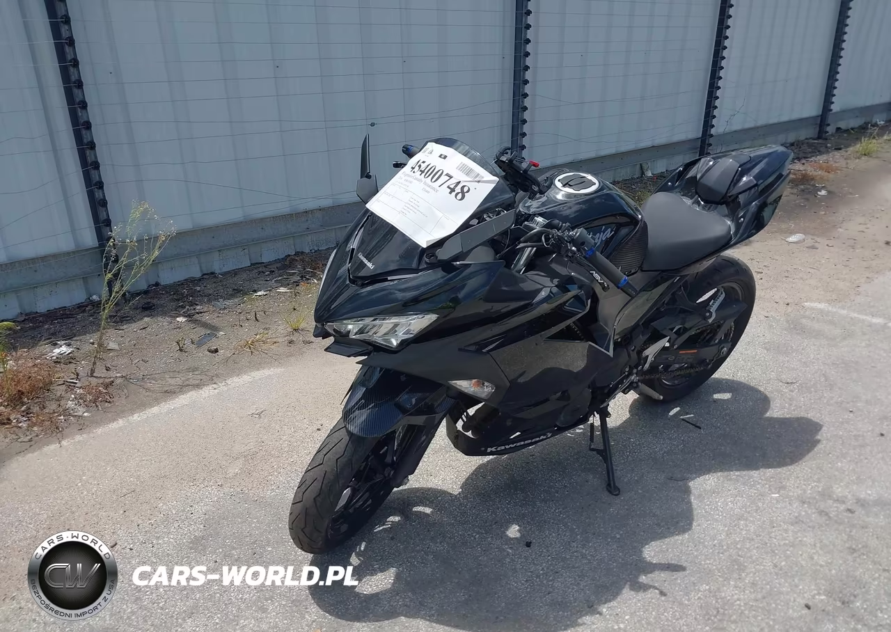 2018 Kawasaki Ex400 VIN:JKAEXKG10JDA04598 - 2