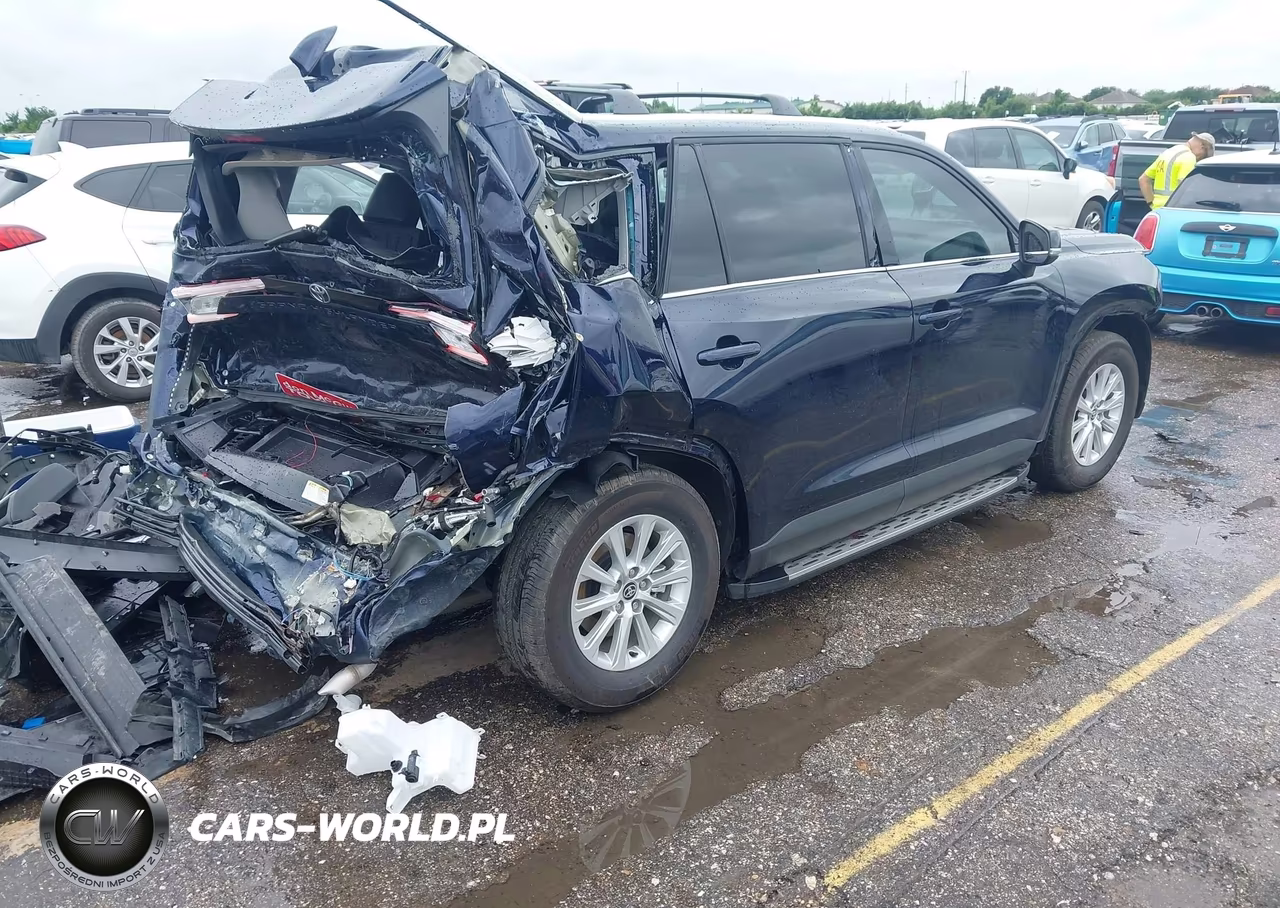 2025 Toyota Grand Highlander Xle VIN:5TDAAAA58SS035449 - 4