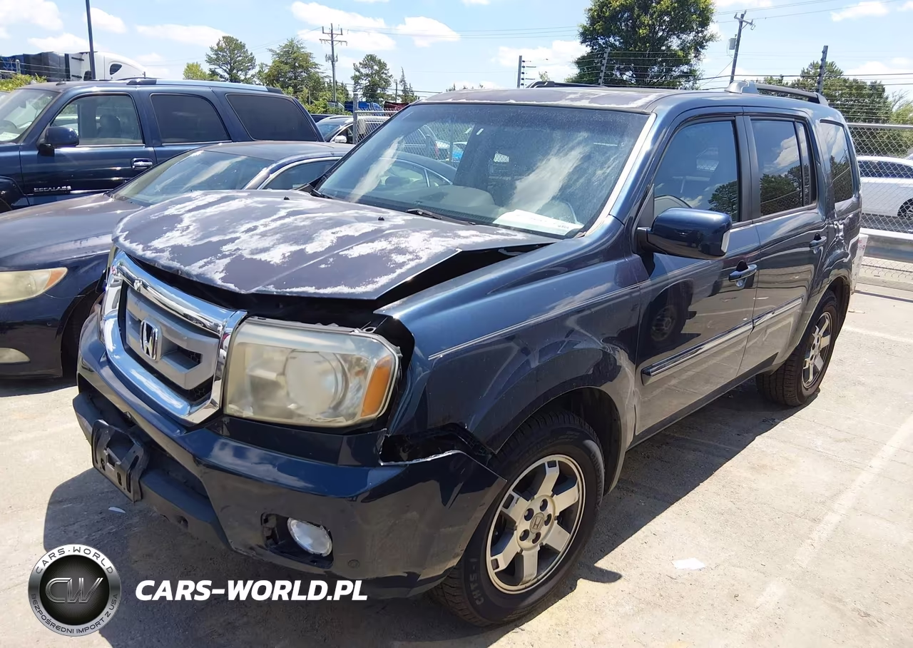 2011 Honda Pilot Touring VIN:5FNYF3H96BB043977 - 2